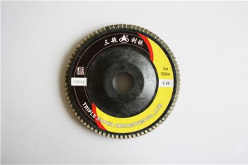 棕剛玉，125塑蓋百葉片反面